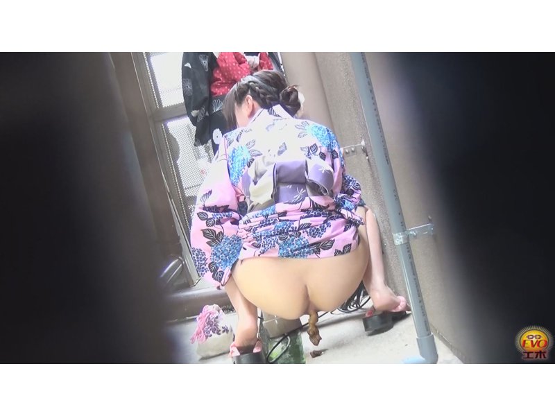 追跡撮 浴衣美人 緊急うんこ